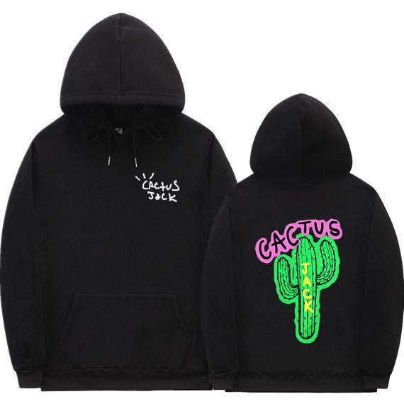 Cactus jack airbrush hoodie hotsell