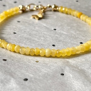 Yellow Jade Bracelet