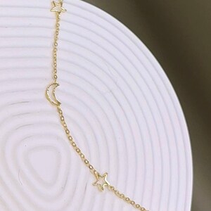 Gold Filled Celestial Anklet