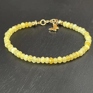 Yellow Jade Bracelet