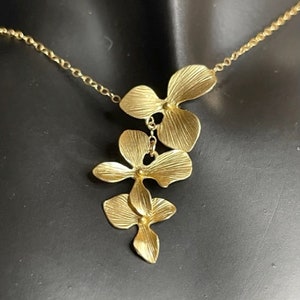 Orchid Lariat Gold Filled image 5