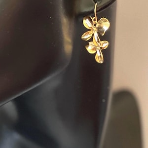 Orchid Dangle Earrings