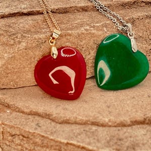 Jade Heart Necklace