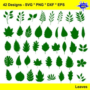 Paper leaves svg, Leaf SVG Bundle, Leaf SVG cut files, Leave Templates SVG for Cricut, Card making, scrapbooking