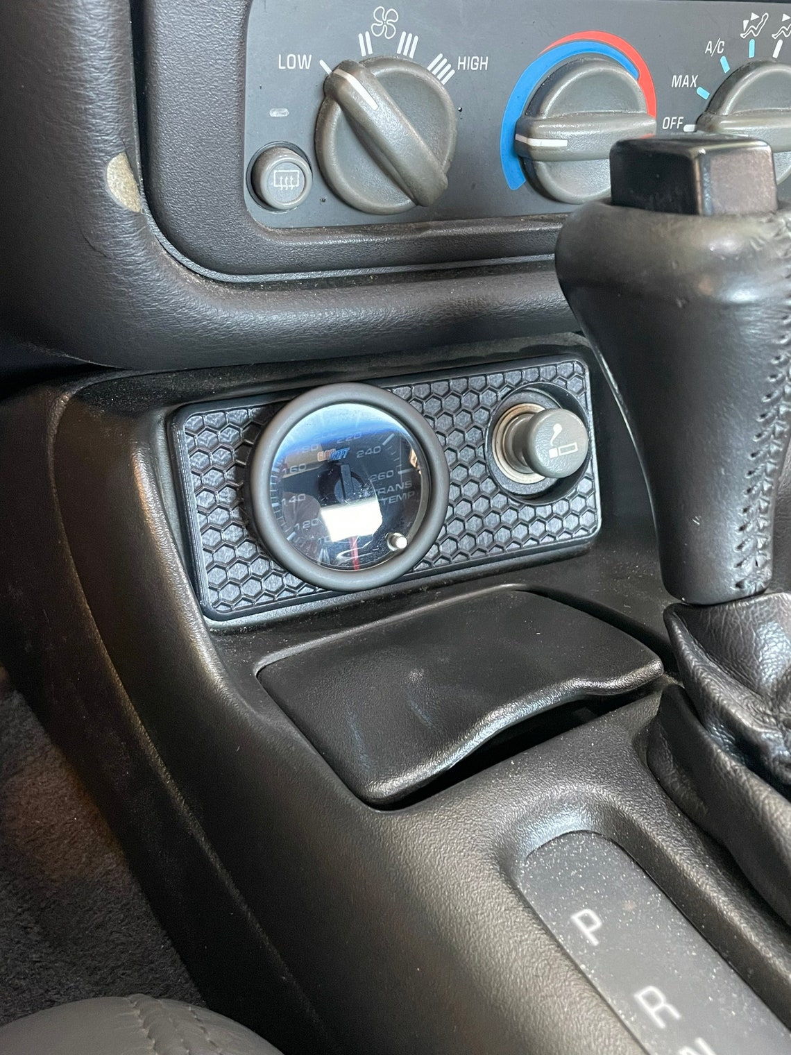 3D Printed 9802 Firebird/camaro Center Console Gauge Pod Etsy