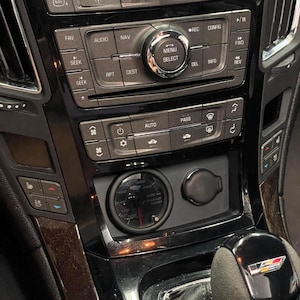 3D Printed 09-15 Cadillac CTS-V Single or Dual Cubby Gauge Pod