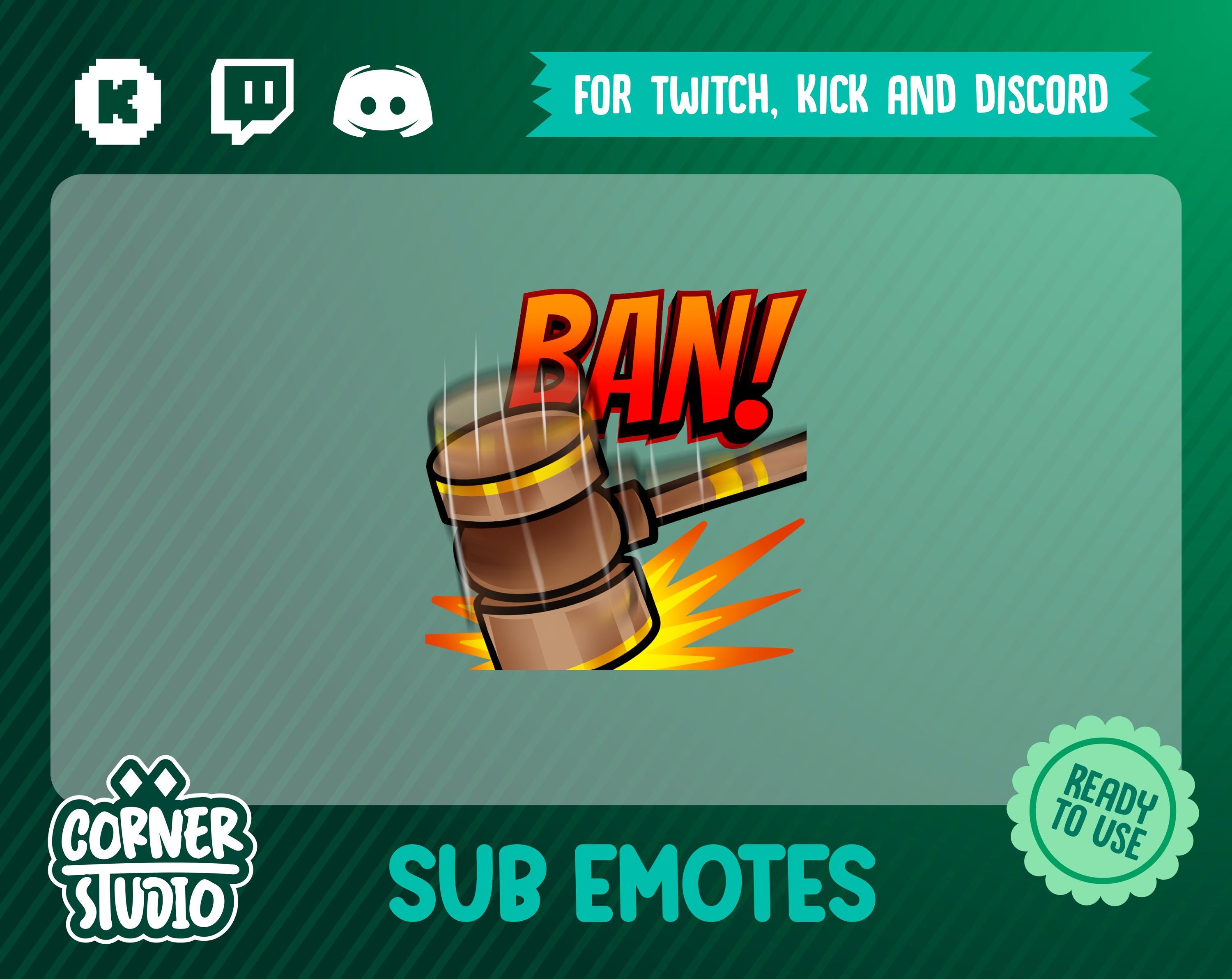 ストリーミングやゲームでTwitch、Discord、Kickのエモートを禁止する