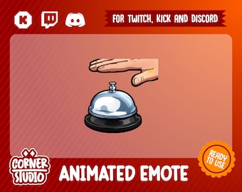 Bell Hotels GIF Twitch, Discord & Kick Animated emote for streaming or gaming