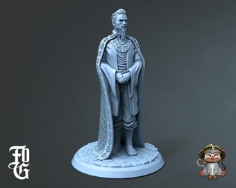 Cult Counselor High Quality Dungeons and Dragons Miniature 3D Print | Flesh of Gods | 28mm | 32mm | 72mm
