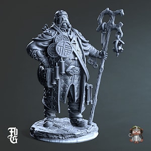 Norlen, The Astrologist DnD Miniature 3D Print for painting, Dungeons and Dragons Tabletop RPG | Flesh of Gods | 28mm | 32mm | 72mm