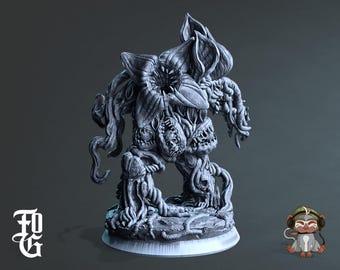 Shambling Mound DnD Miniature 3D Print for painting, Dungeons and Dragons Tabletop RPG | Flesh of Gods | 28mm | 32mm | 72mm