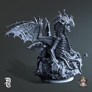 Eldritch Dragon/Flesh of Gods/Dragon/DnD/Boss/3D Print