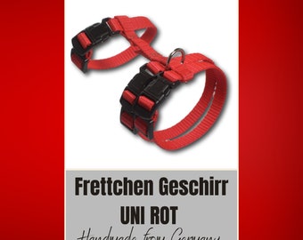 Harness for Ferret | double | Red