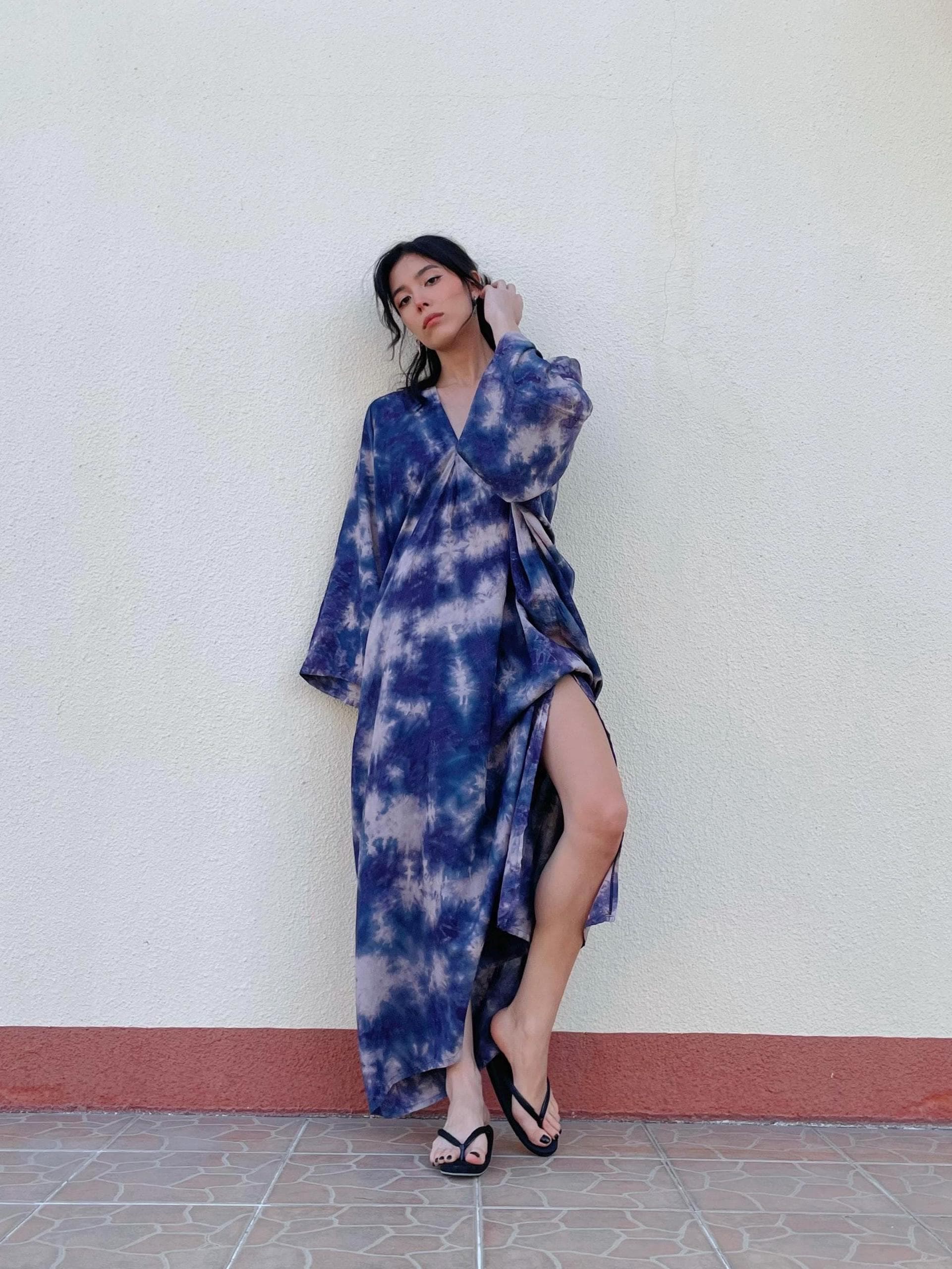 Long Sleeve Kaftan - Etsy