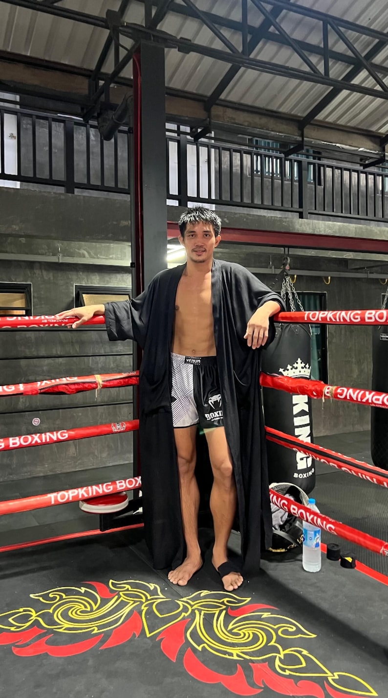 Black Oversized Kimono Unisex Men Kimono Robe with pockets Long Black Robe, Simple Kimono, Men Beach Cover Up Gift for him Gift for her