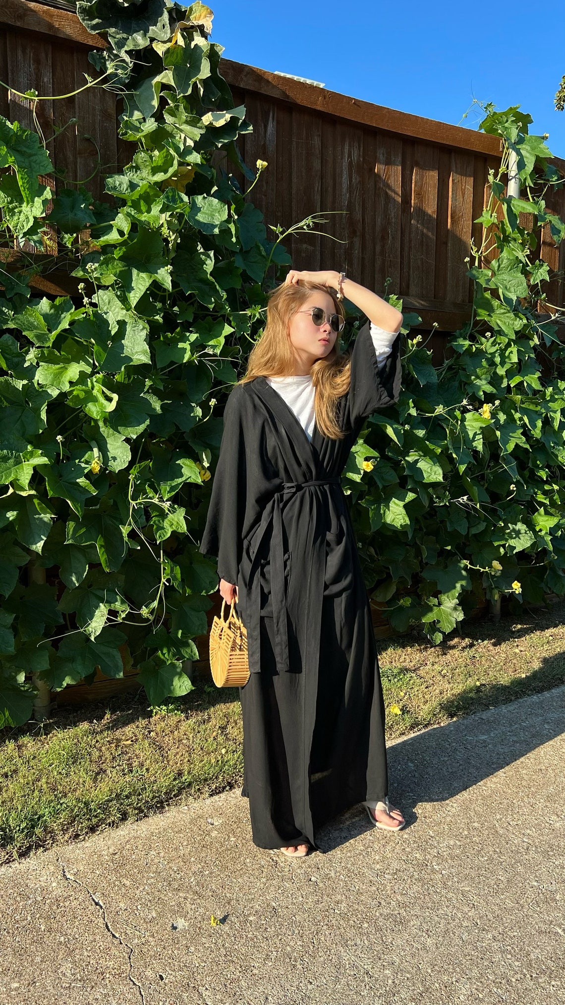 Black Oversized Kimono Hand Black Kimono Robe Long Unisex - Etsy