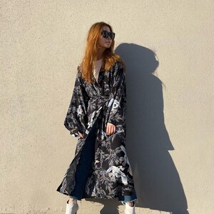 ird Print Kimono Jacket, Boho kimono robe, Kimono robe free bird Oversized kimono robe, Loose fit kimono, gift for her Etsy?