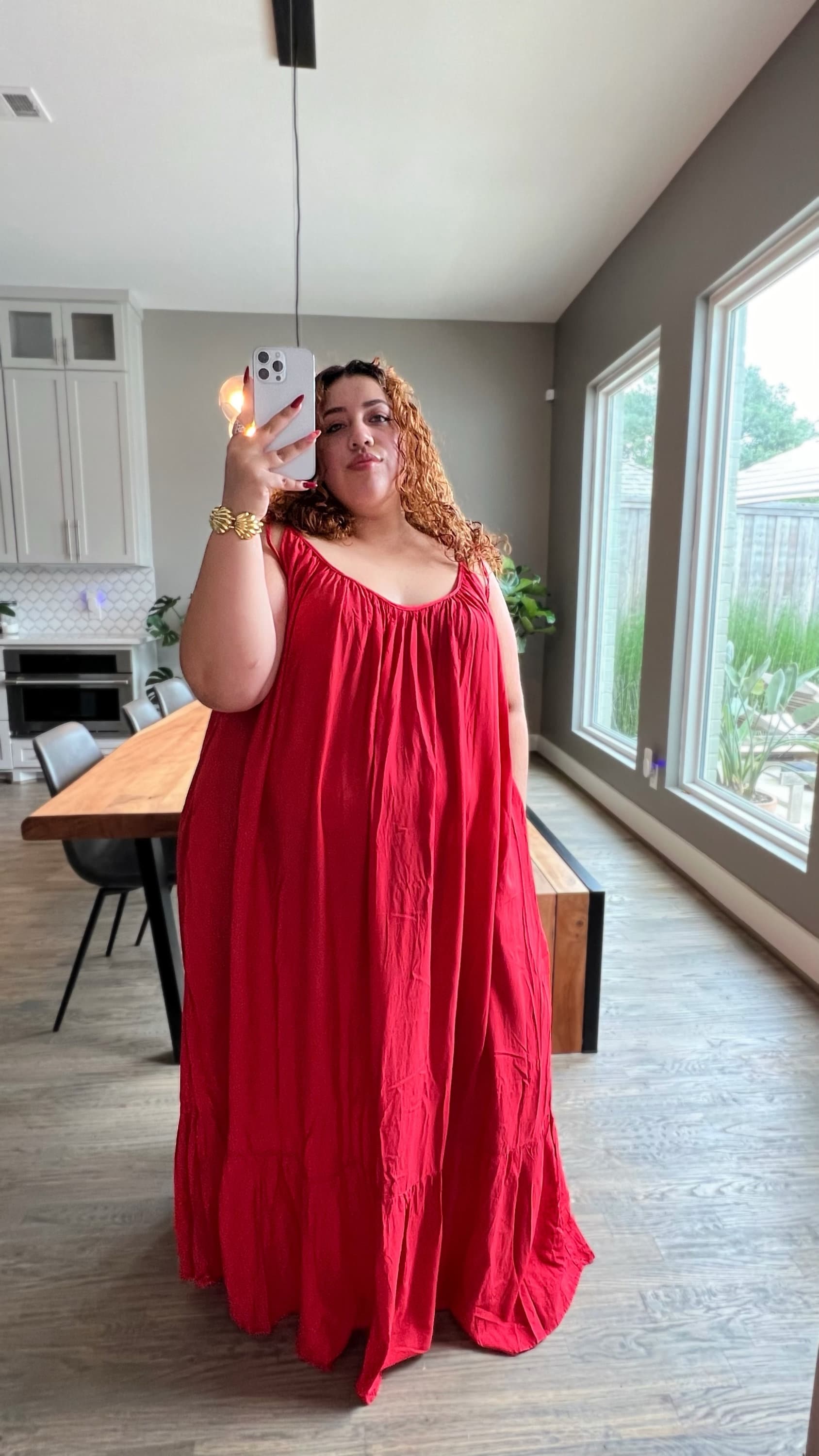 maxi red plus size dress City Chic Women's Plus Size Carmina Pleat Maxi Dress