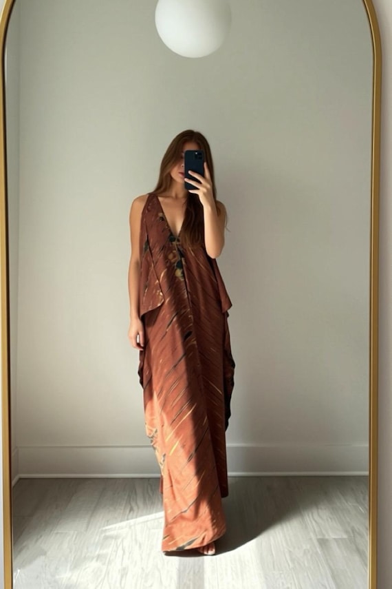 mikado silk wedding dress Romantic Plain Dresses Online Sokhug Nightgown for Women Long Sleeve Chiffon Wedding Dresses 配件尺寸:M modern venues