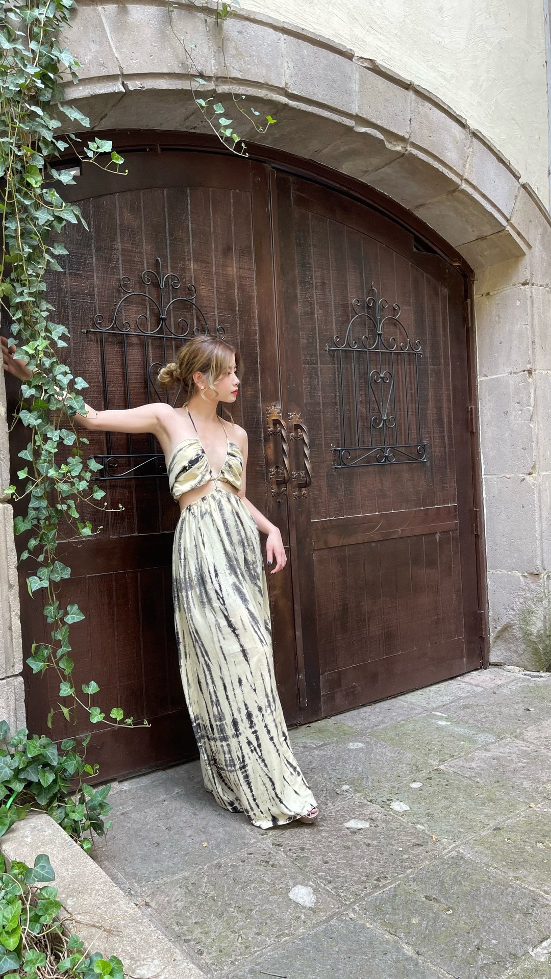 【BOHEMIAN SEOUL】BOHEMSEO BACKLESS CUT OUT MAXI DRESS il_1080xN.3950916477_5ro8.jpg