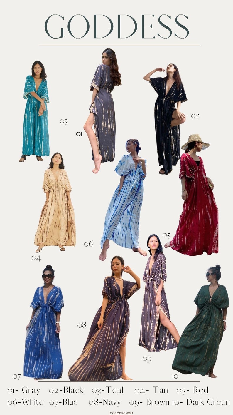 Hand tie dye dress, black goddess dress, Long kaftan, Oversized Caftan, Resort wear, Coverup, Maxi kaftan, Tie dye dress, gift for her image 9