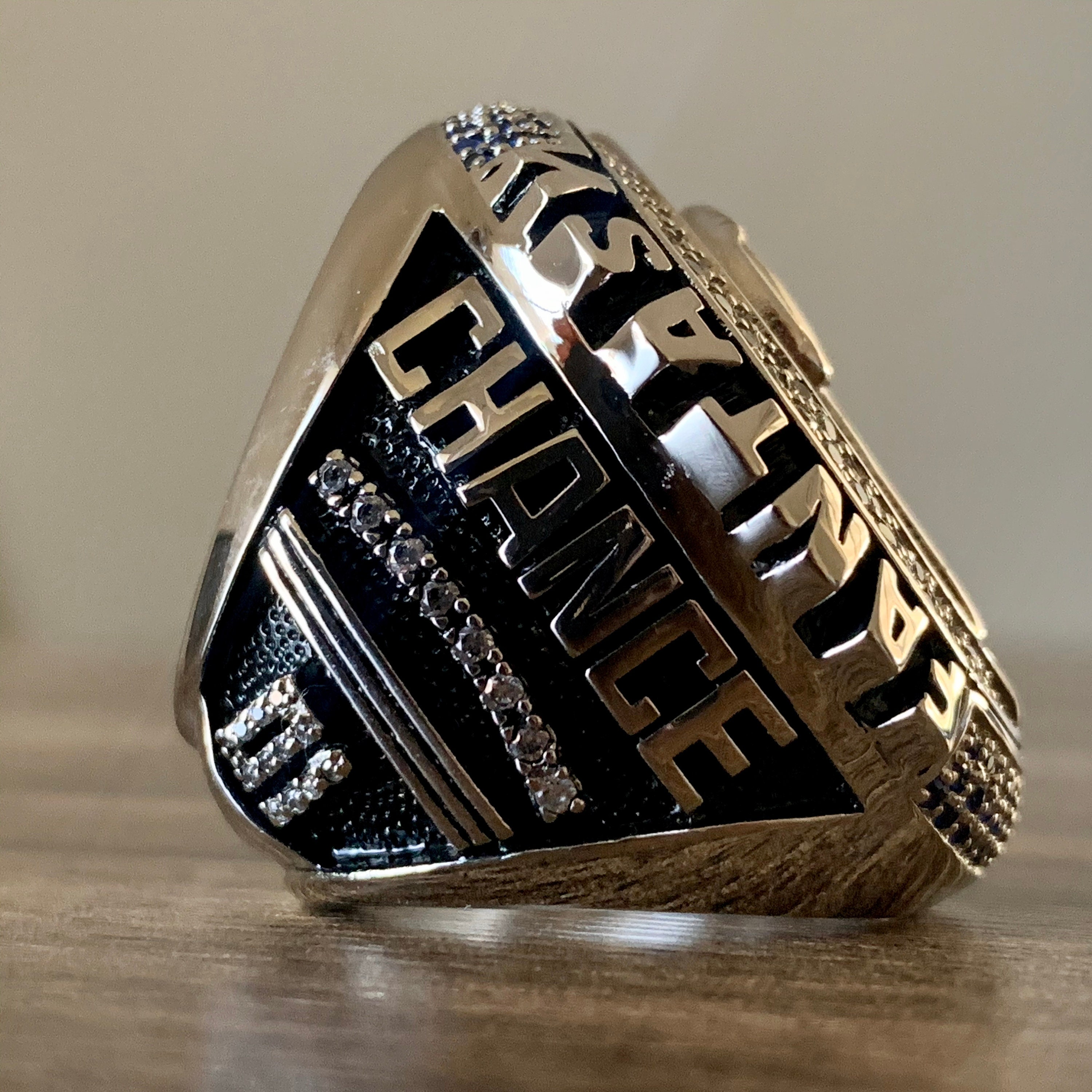 Custom Fantasy Football Ring Hall of Fame V2 Etsy