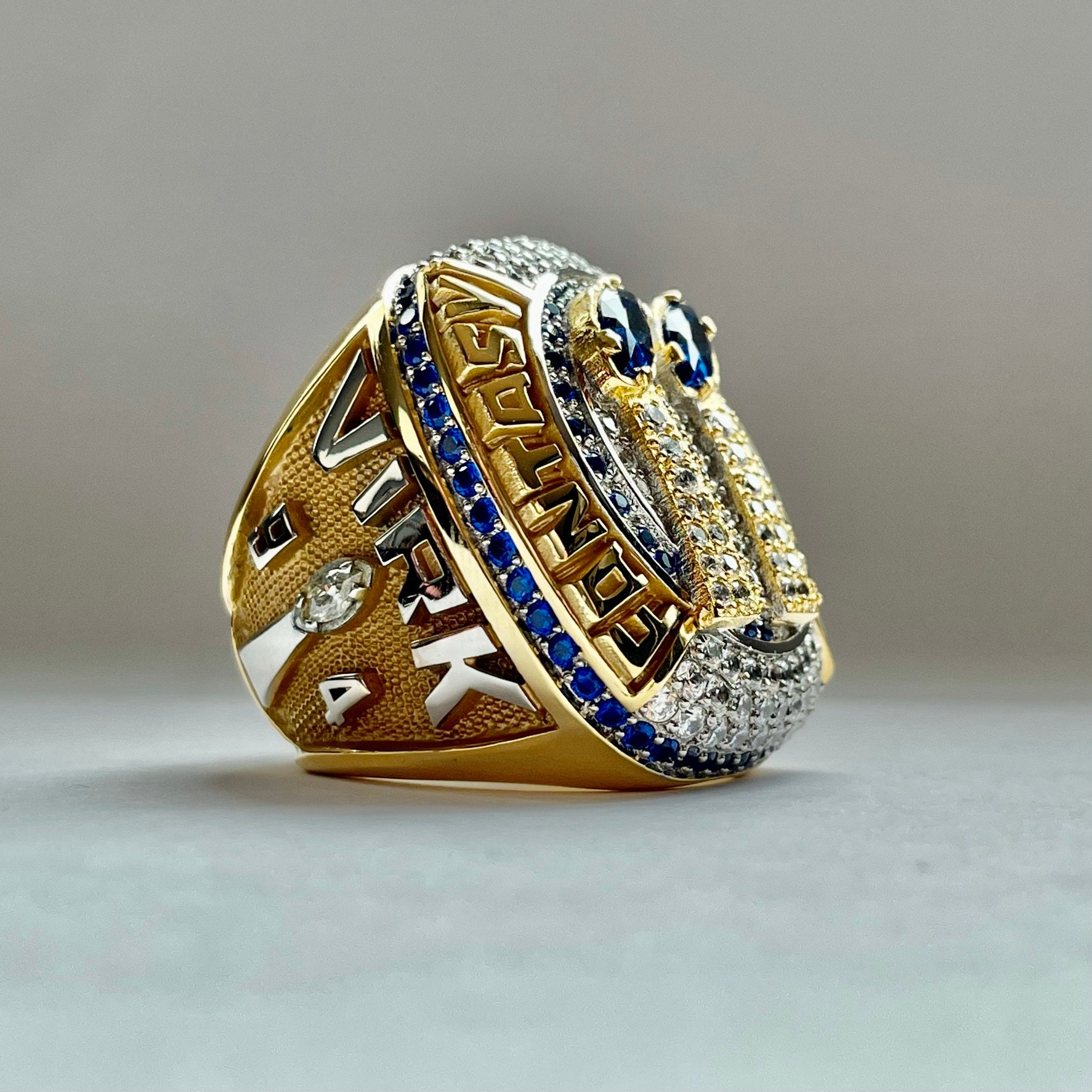 Custom Fantasy Football Ring Two Timer Etsy
