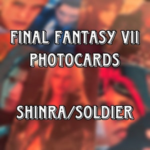 ファイナルファンタジー VII フォトカード - 神羅/ソルジャー