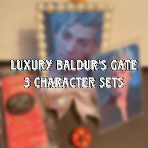 Baldur’s Gate 3 キャラクターセット - ラグジュアリー