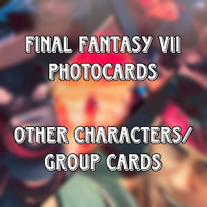 ファイナルファンタジー VII フォトカード - その他のキャラクター/グループカード