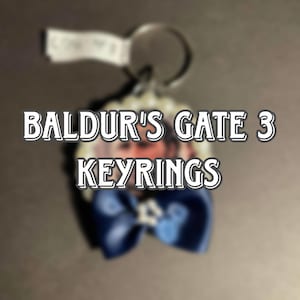 Baldur&#39;s Gate 3 Keyrings