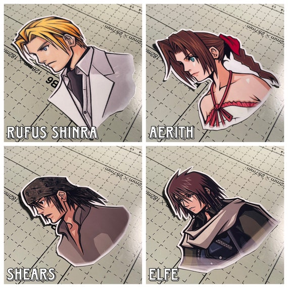 Final Fantasy VII: Before Crisis Stickers - Etsy