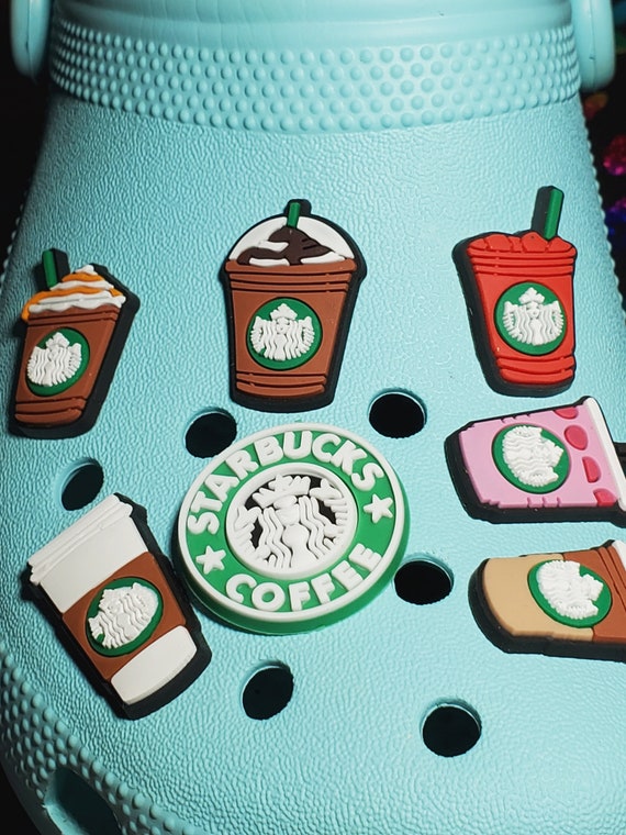 Starbucks Drink Inspired Shoe Charms,croc Charms Jibbitz, Coffee Croc  Charms, Bracelet, Shoe Accessories,holiday Gift,stocking Stuffer 
