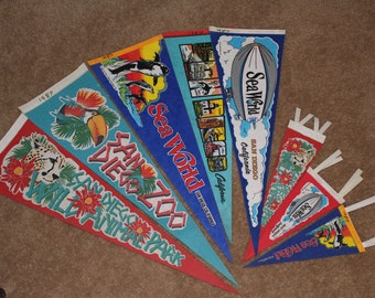 San Diego Pennants 1980&#39;s (Flag, Banner)