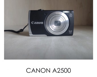 Y2K Canon A2500 -- 16MP -- Digicam Digital Retro CCD Sensor Camera