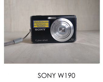 Sony Cyber-shot DSC-W190 Digital Camera (Red) DSCW190R B&H Photo