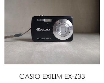 Casio Exilim EX-Z33 -- 10.1MP -- Y2K Digicam Digital Retro CCD Sensor Camera
