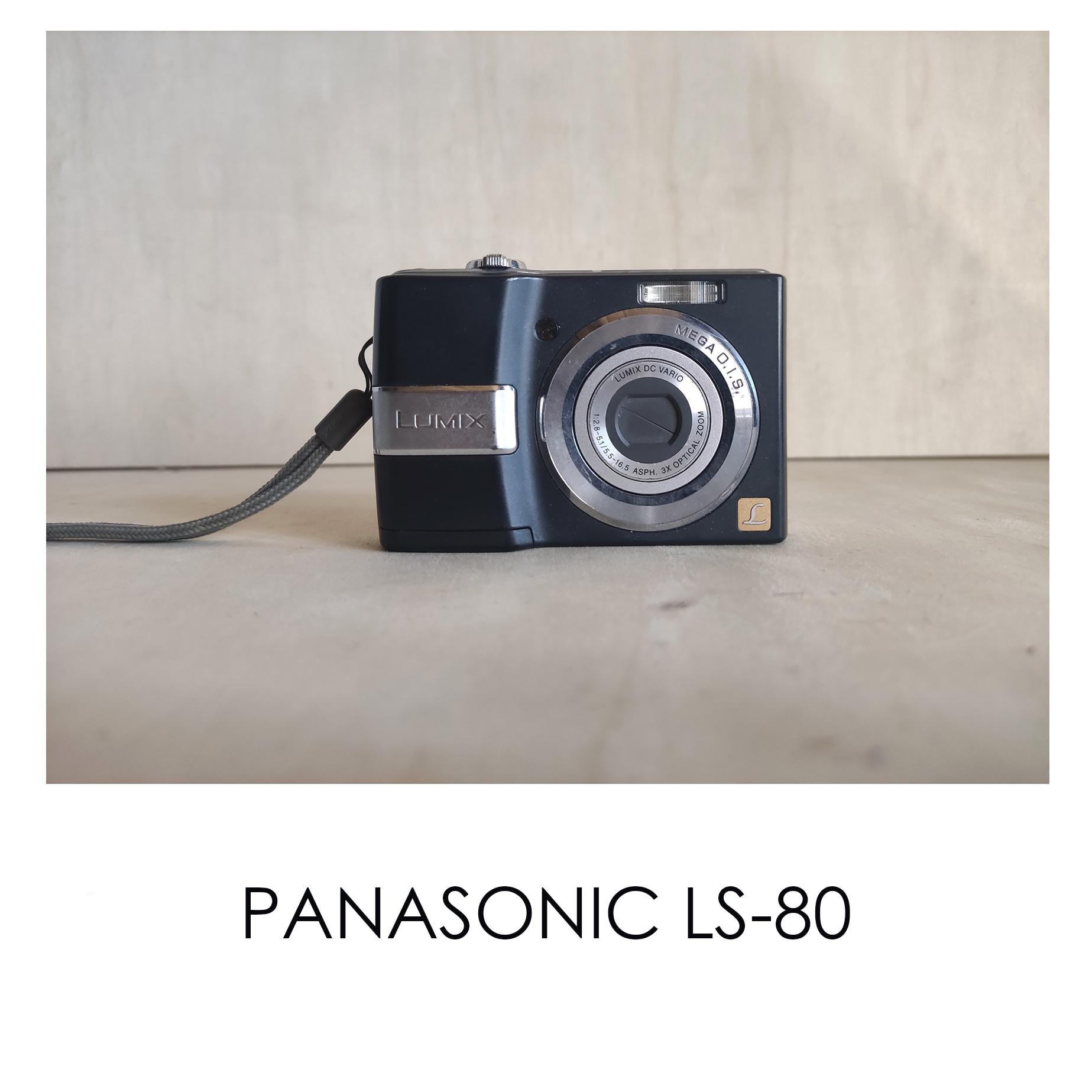 Panasonic Lumix LS-80 -- -- Digicam Digital Retro CCD Sensor