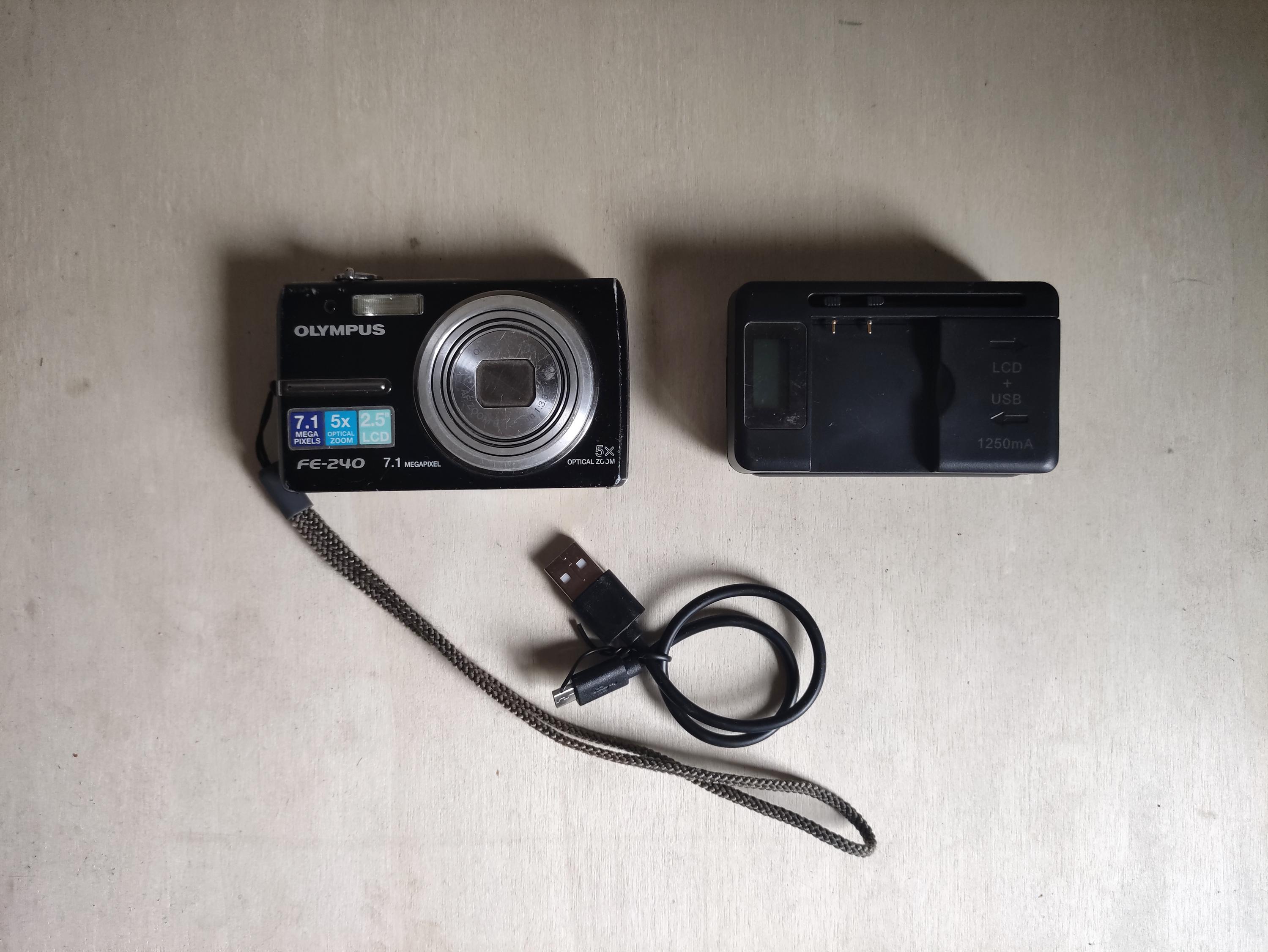 CCD Olympus FE-240-- 7.1MP -- Y2K Digital Camera Digicam Retro - Etsy