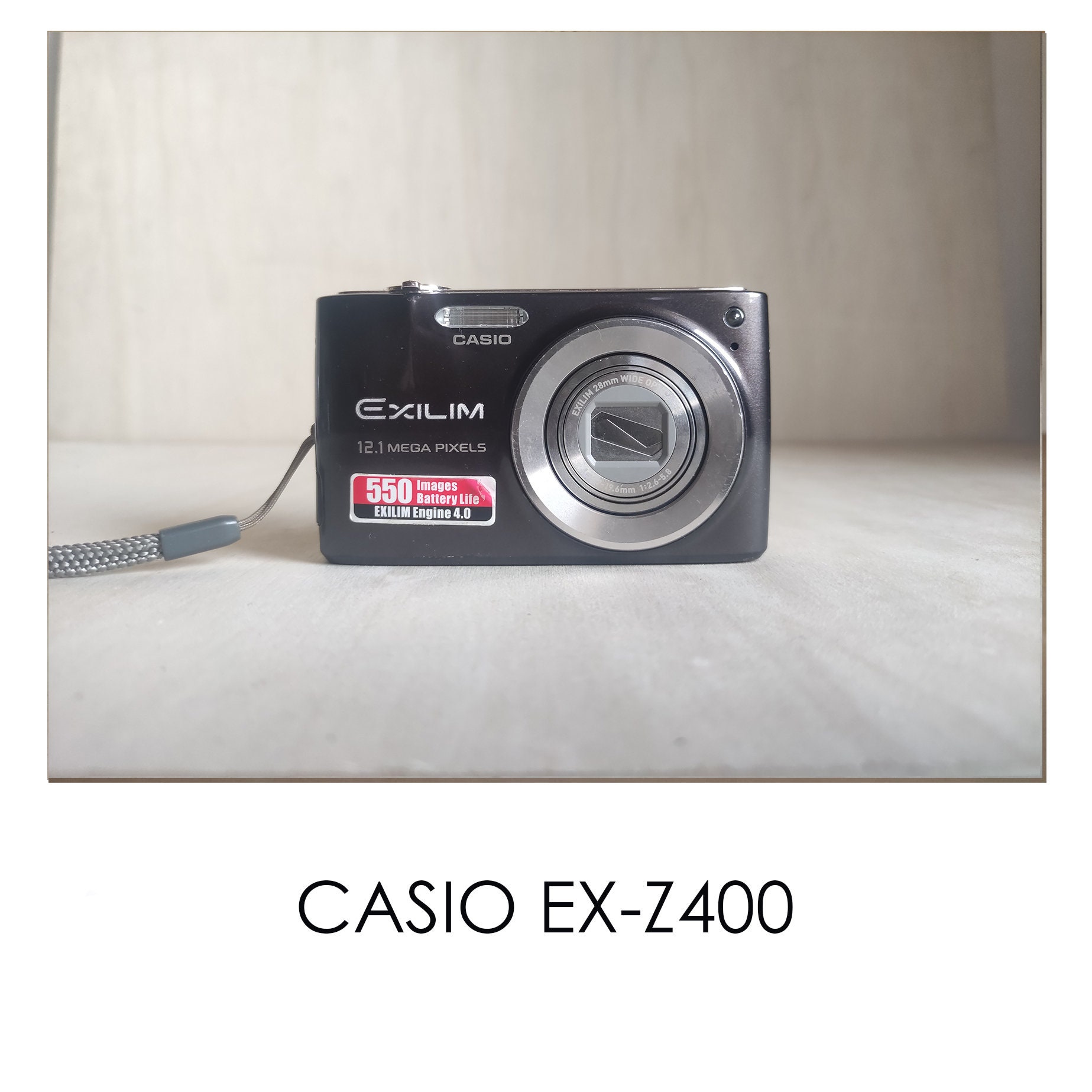 CASIO EXILIM EX-Z400 デジタルカメラ 12.1メガピクセル CASIO