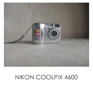 Vintage Nikon 4600 -- 4 MP -- Y2K Digital Camera CCD Sensor Digicam Retro