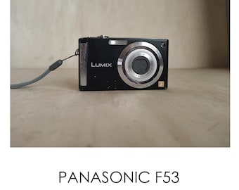 Panasonic Lumix FS3 Y2K - 8 MP - Cámara digital retro con sensor CCD y óptica Leica