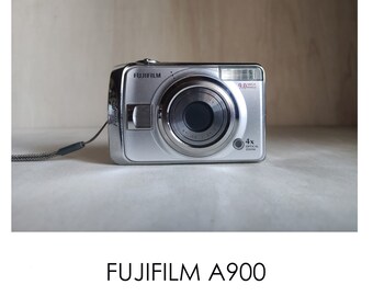 Fujifilm A900 -- 9MP -- Cámara retro digital con sensor súper CCD Y2K Digicam