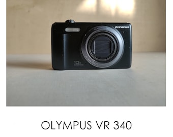 Olympus VR 340 -- 16 MP -- Appareil photo numérique Y2K avec capteur CCD Appareil photo numérique rétro