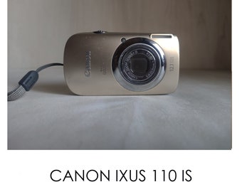 Rare Golden Canon Ixus 110 IS / Canon PowerShot SD960 IS -- 12MP -- Y2K Digicam Digital Retro CCD Sensor Camera