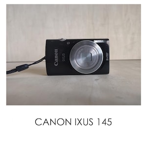 Canon Ixus 145 -- 16MP -- Y2K Digicam Digital CCD Sensor Camera