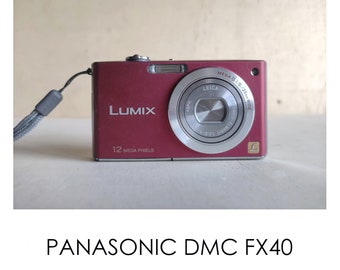 Panasonic Lumix FX40/FX48 -- 12MP -- Y2K Digicam Digital Retro CCD Sensor Camera