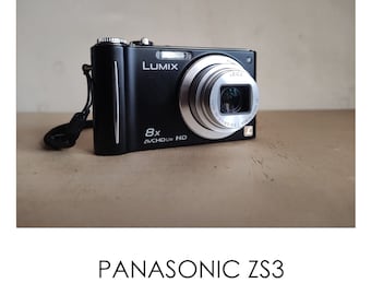 10 MP Panasonic Lumix DMC-ZS3 Leica lens  -- Y2K Digital Camera CCD Sensor Digicam Retro