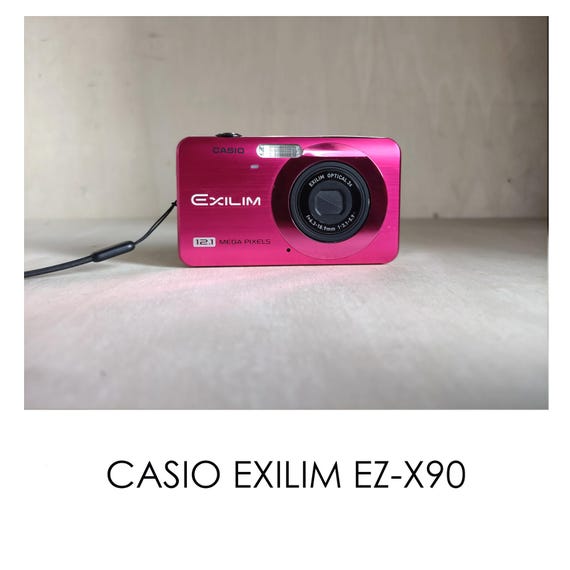 クレイジーピンク カシオ エクシリム EZ-X90 -- 12MP -- Y2K デジカメ