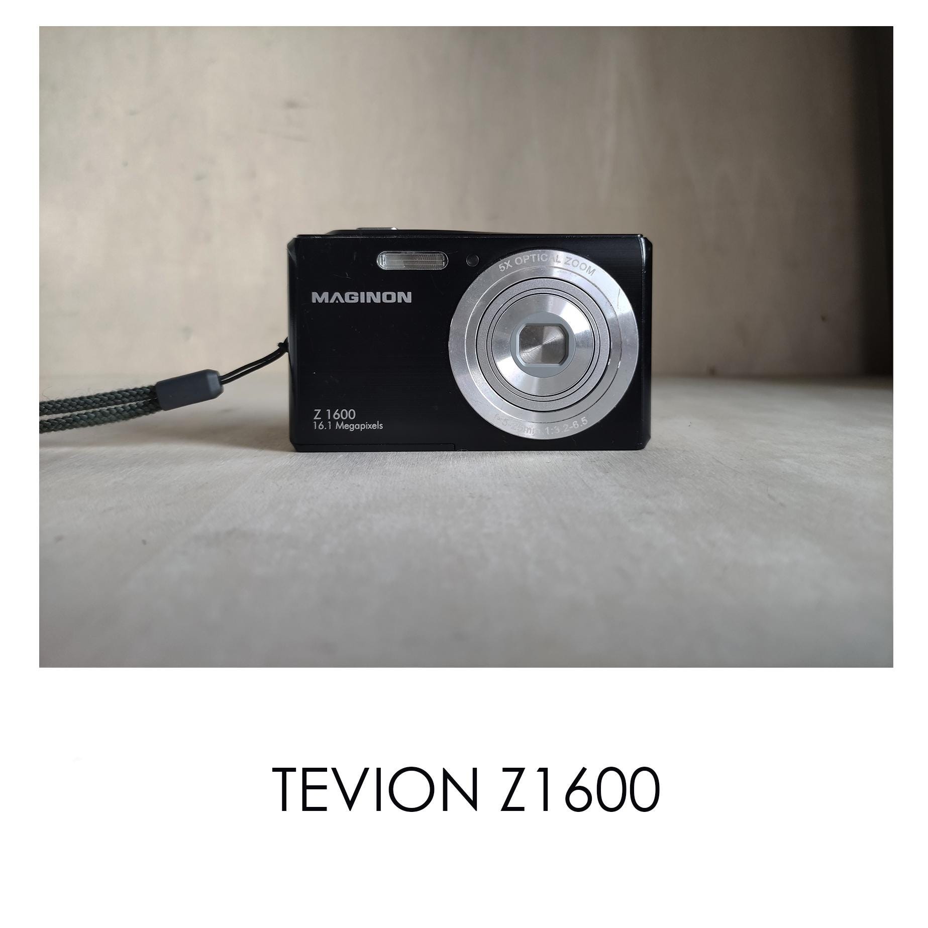 Tevion Z1600 -- 16.1MP -- Y2K Digicam Digital Retro CCD Sensor